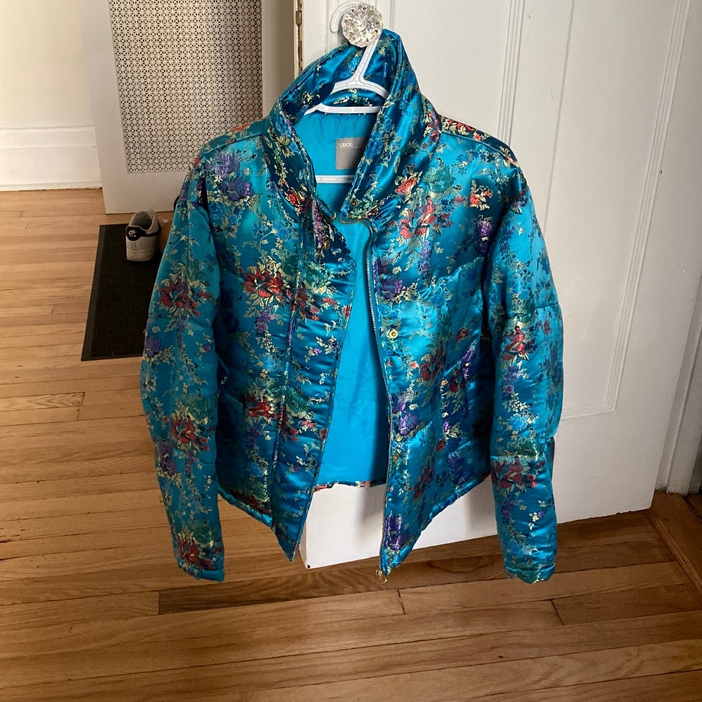 ASOS puffer jacket.